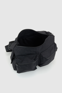 Medium Nylon Cargo Crossbody Bag