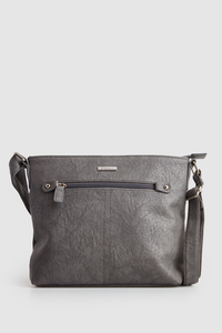 Crush Zip Pocket Crossbody Bag