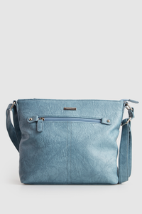 Crush Zip Pocket Crossbody Bag