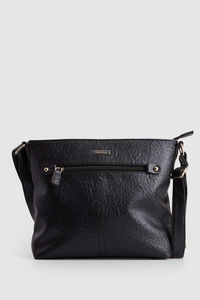 Crush Zip Pocket Crossbody Bag