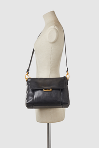 Luna Leather Ring Crossbody Bag