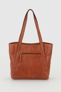 Josie Leather Soft Fold Tote Bag