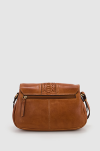 Kyra Leather Flap Crossbody Bag