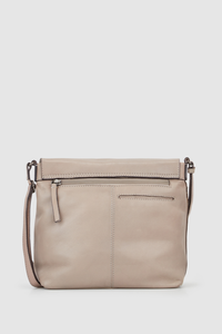 Maya Leather Flap Crossbody Bag