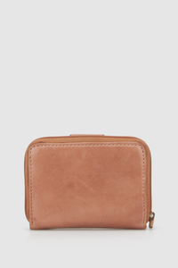 Tara Leather Small Tab Wallet