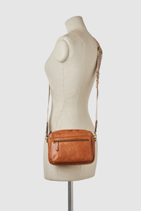 Pia Leather Small Crossbody