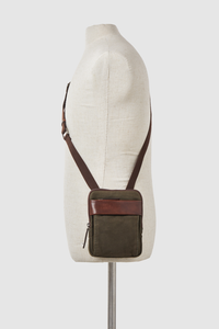 Noah Canvas/Leather Mini Bag