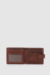 Leather Wallet & Glasses Case