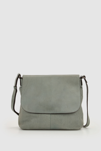 Maya Leather Flap Crossbody Bag