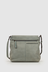 Maya Leather Flap Crossbody Bag