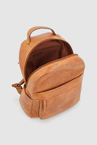 Leo Leather Backpack