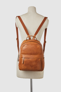 Leo Leather Backpack