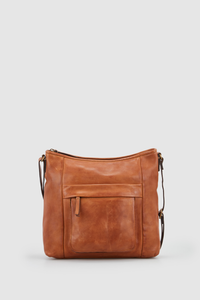 Leo Leather Large Crossbody Bag