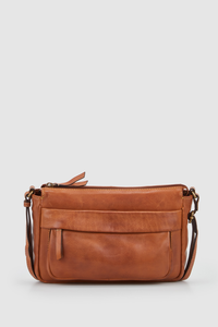 Leo Leather Crossbody Bag