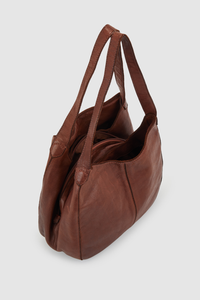 Malea Leather Tote Bag