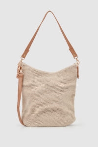 Rayon Crochet Bucket Bag