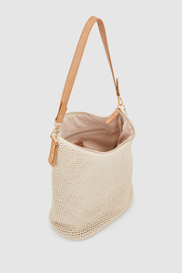 Rayon Crochet Bucket Bag