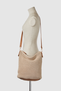 Rayon Crochet Bucket Bag