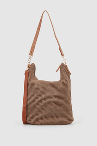 Rayon Crochet Bucket Bag