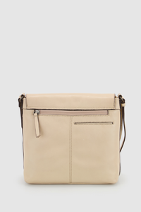 Maya Leather Flap Crossbody Bag