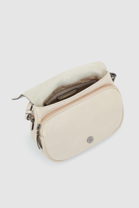 Maya Leather Flap Crossbody Bag