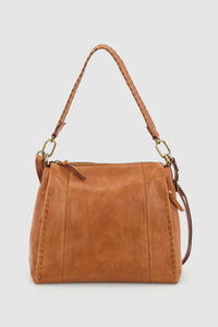 Mila Leather Hobo Bag