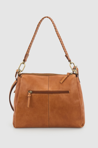 Mila Leather Hobo Bag