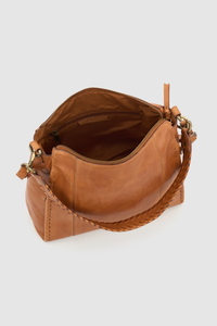 Mila Leather Hobo Bag