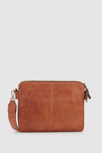 Bronte Leather Slim Crossbody Bag