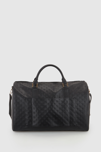 Embossed Duffle Bag