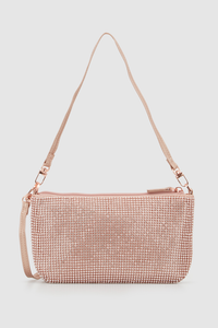 Diamante Baguette Bag