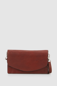 Anya Leather Large Clutch