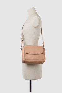 Pia Leather Crossbody Bag