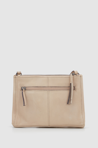 Palma Weave Leather Crossbody Bag