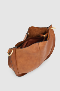 Aria Leather Hobo Bag