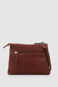 Anya Leather Crossbody Bag