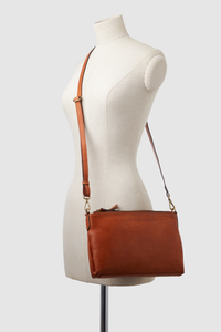 Josie Leather Crossbody Bag