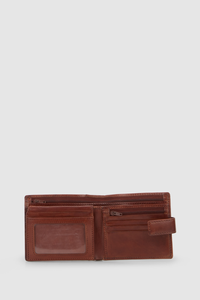 Leather Wallet & Glasses Case