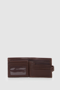 RFID Leather Tab Wallet