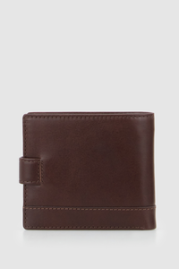 RFID Leather Tab Wallet