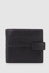 RFID Leather Tab Wallet