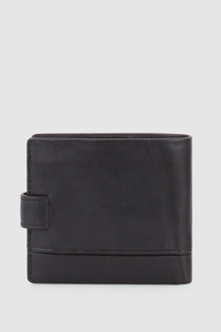 RFID Leather Tab Wallet