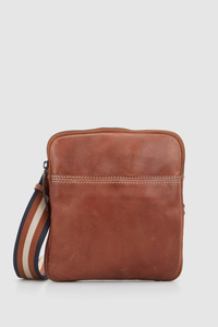 Lucas Leather Slim NS Satchel