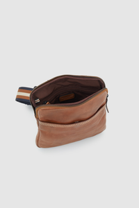 Lucas Leather Slim NS Satchel