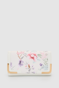 Floral Large Clutch Wallet