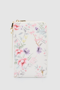 Floral Travel Wallet