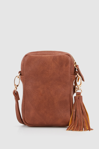 Tassel Phone Crossbody