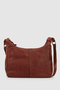 Alia Leather Large Crossbody Bag