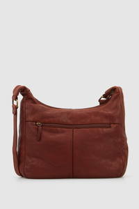 Alia Leather Large Crossbody Bag