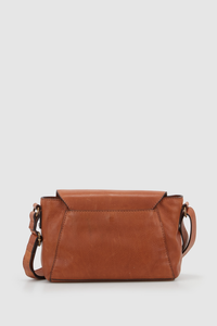 Lo Leather Flap Crossbody Bag